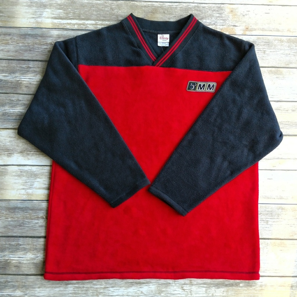 Disney Store Mens L Micke Mouse Fleece Sweatshirt